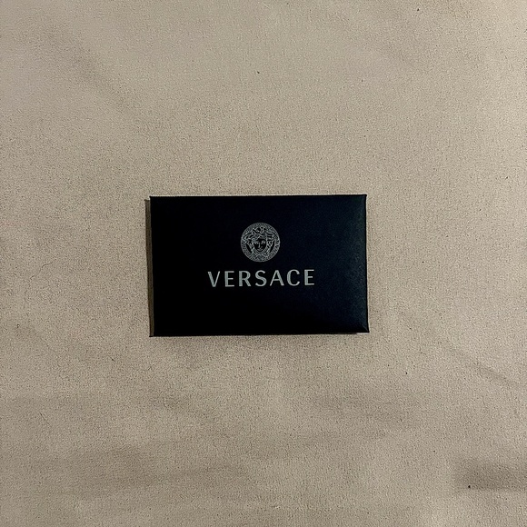 VERSACE Miniature Envelope, Black - Picture 1 of 2